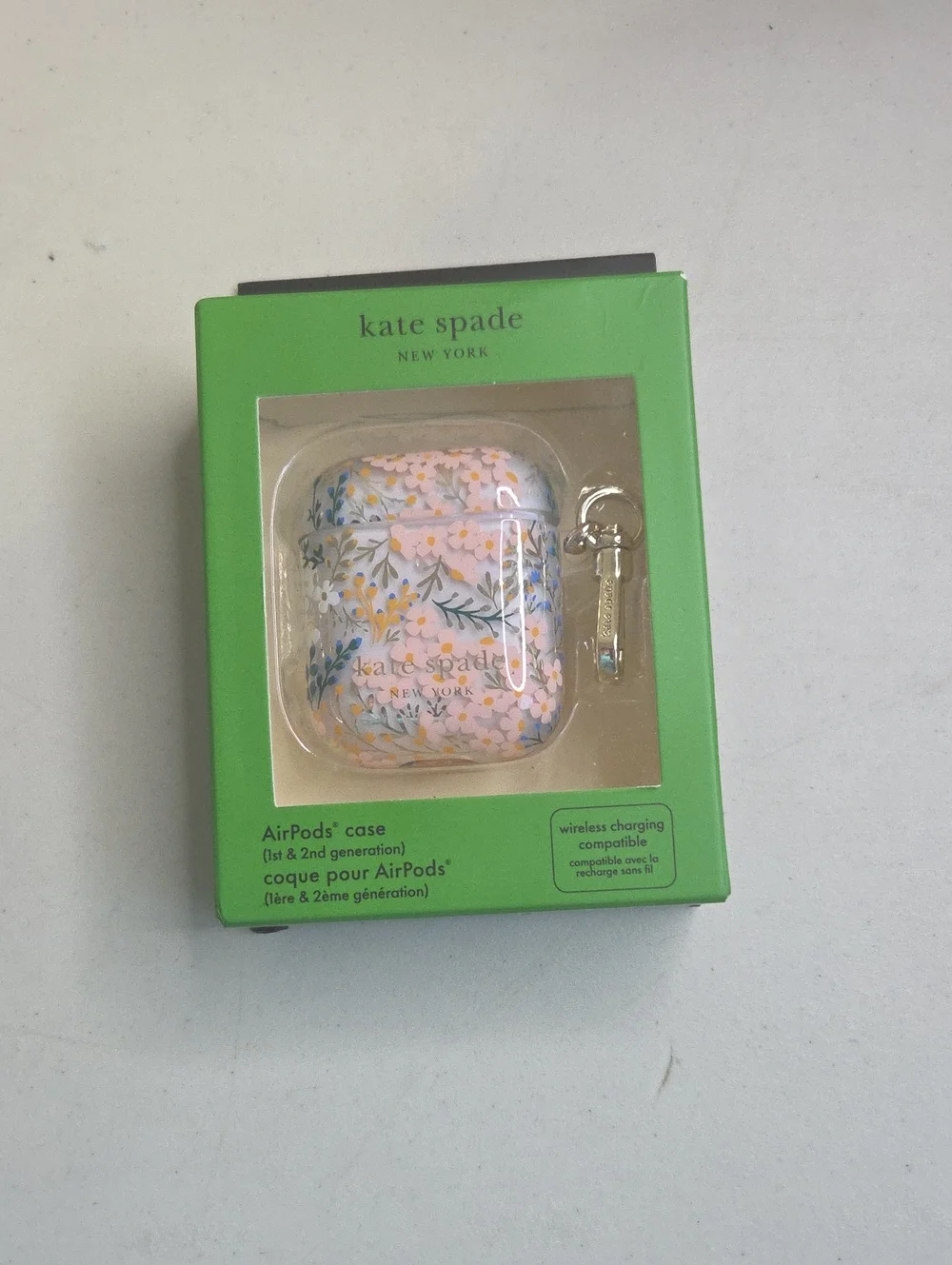 kate spade floral AirPods case - Pink, Yellow & Green